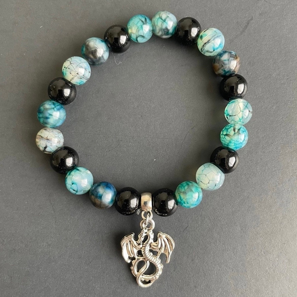 Dragon Vein Charm Bracelet